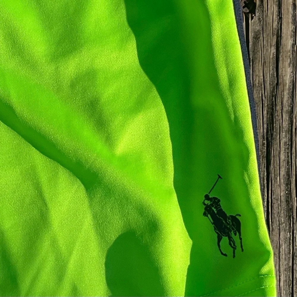 Polo Ralph Lauren Performance Athletic Shorts Lime Green M